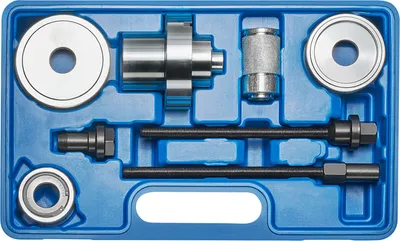 Produktbild von KRAFTPLUS K.202-1053 Silentlager Werkzeug Abzieher Satz Querlenker Gummibuchse Gummilager Vorderachse Achslager Kompatibel mit VW Polo 9N