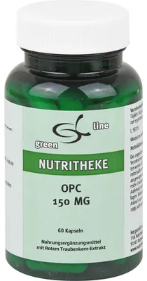 Produktbild von Green Line Nutritheke OPC 150 mg Kapseln, 60 St. Kapseln