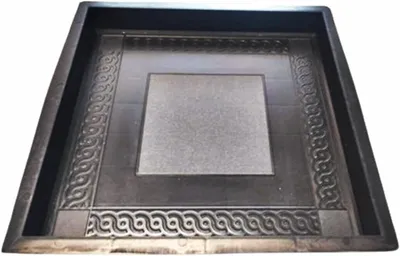 Produktbild von Schalungsform für Terassenplatten - orientalische Muster -Mitte - 40 x 40 x 5 cm