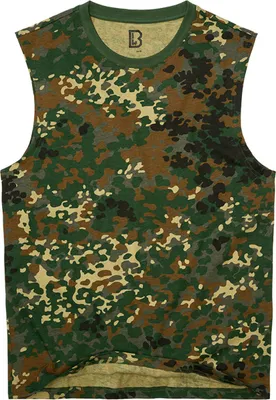 Zdjęcie produktu dla Męska koszulka Brandit T-Shirt bez rękawów flecktarn - S