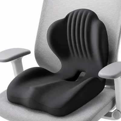 Immagine prodotto di Cuscino per seduta ortopedico con schienale in memory foam