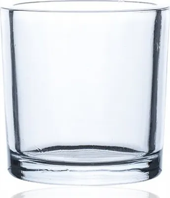 Zdjęcie produktu dla Lampka wiatrowa/wazon ciężki szklany 10cm