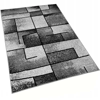 Produktbild von LUKEN rechteckiger Stückteppich 70x130 cm - grau