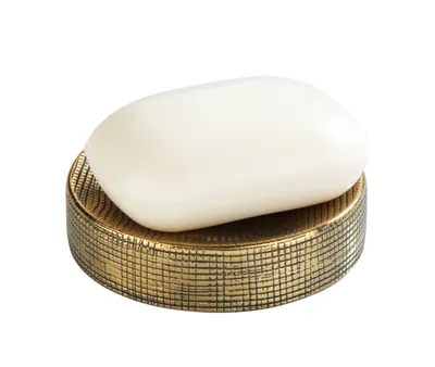 Produktbild von Keramik-Seifenablage Rivara Gold