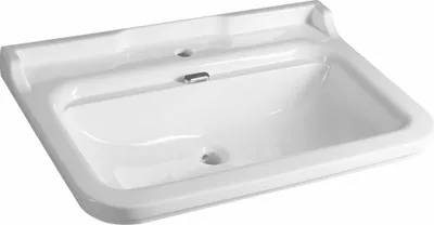 Produktbild von Kerasan WALDORF Keramik-Waschtisch 80x55cm, weiß
