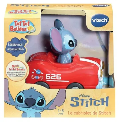 Image de Vtech Tut Tut Bolides Stitch Véhicules Multicolore