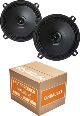 Produktbild von Audison APX 5 - 13cm 2-Wege Koax Lautsprecher - Einbauset passend für VW Crafter Front - justSOUND