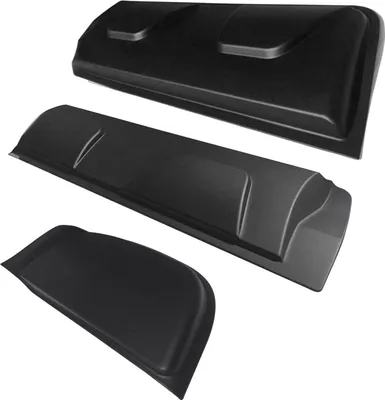 Image de Protection de passage de roue Protection latérale pour VW Amarok 2010-2021 Fender Bodyguard Noir 6pcs