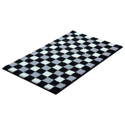 Produktbild von Grund Badteppich JOCYLIN - 100% Polyacryl SUPERSOFT, Farbe:Grau, Größe:60x100 cm