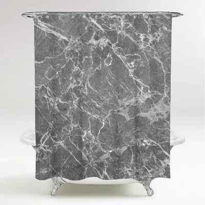 Obrázek produktu pro SANILO® Sprchový závěs Marble Grey 180 x 200 cm