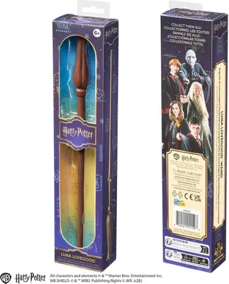 Produktbild von Harry Potter Rollenspiel Zauberstab Luna Lovegood 30 cm