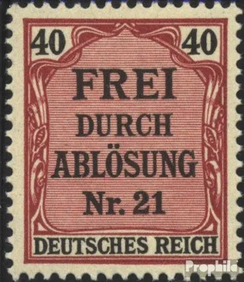 Produktbild von Briefmarken Deutsches Reich 1903 Mi D7 gestempelt Preußen/Inschrift