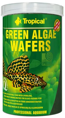Zdjęcie produktu dla Tablets Tropical Green Algae Wafers 250 ml pokarm roślinny dla glonożerców