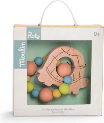 Image de Anneau de dentition Tortue, Moulin Roty