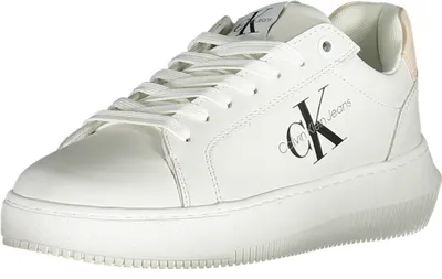 Produktbild von Moderner Damen-Sportschuh in Weiß mit recyceltem Material und Details