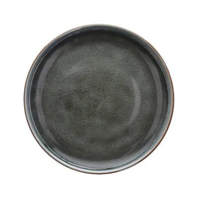 Image de 6 Cinzia Terra Grey Assiette A Pizza 33 Cm - Tognana