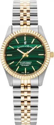 Produktbild von Zegarek damski JACQUES DU JWL03101 zielony klasyczny