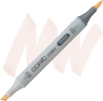 Obrázok produktu pre COPIC Ciao obojstranný štetec a dláto, R000 Čerešňová biela