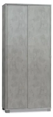 Immagine prodotto di Armadio 2 Ante Scorrevoli 82x190x42 cm Cemento