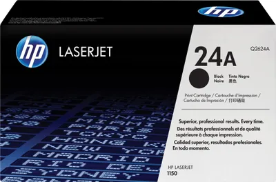 A product box for an HP LaserJet toner cartridge.