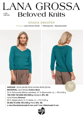 Produktbild von Lana Grossa GRAZIA SWEATER Beloved Knits No. 3