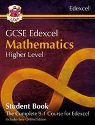 Productafbeelding van GCSE Maths Edexcel Student Book - Higher (with Online Edition)