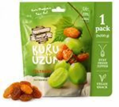 Produktbild von Dovido Sultaninen 200 g kernlos ungeschwefelt vegan Rosinen Trockenfrüchte