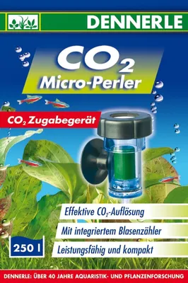 Image de Dennerle Profi-Line CO2 Micro-Perler pour aquariums jusqu'à 250 litres