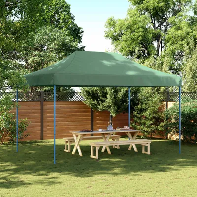 Immagine prodotto di Maison Exclusive - Tenda da festa pieghevole Pop-Up verde 440x292x315 cm