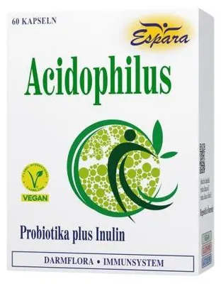 Produktbild von Espara Acidophilus Kapseln 60 Stueck, Nahrungsergaenzungsmittel