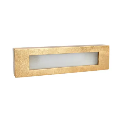 Produktbild von Lindby Wandleuchte Emina, gold, Gips, 36cm, E14
