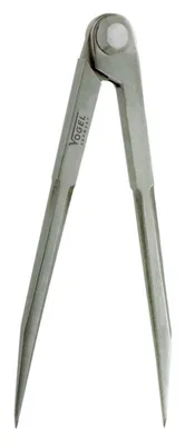 Produktbild von Vogel Spitzzirkel Stahl blank genietet 150mm, 302402