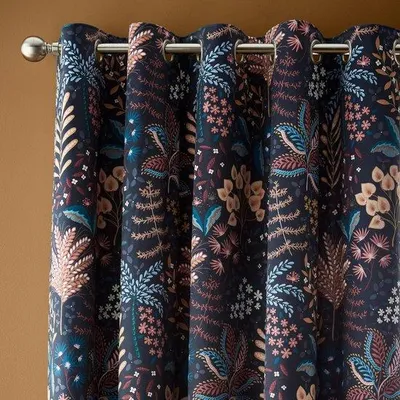 Image de Lot de rideaux en polyester recyclé - 168 cm de large - 183 cm de long - lot de 2