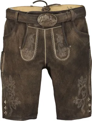 Produktbild von Spieth & Wensky Herren Trachten Lederhose inkl. Gürtel, Mich-Havel (311580-0256), Größe:56, Farbe:caribo/St 134-D sand (6480)