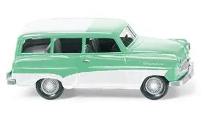 Produktbild von Wiking PKW Opel Caravan `56 mintgrün mit weißem Dach 085006