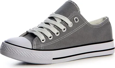 Produktbild von topschuhe24 1423 Damen Sneaker Turnschuhe Halbschuhe, Farbe:Grau, Größe:37 EU