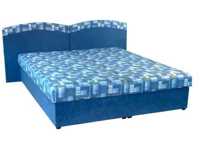 Obrázok produktu pre MOB, Manželská posteľ 160 cm - Duo (s molitanovým matracom)