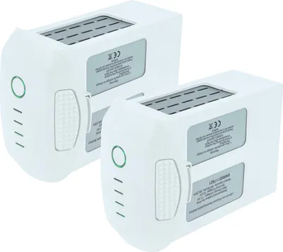 Produktbild von vhbw 2x Akku kompatibel mit DJI Phantom 4 Drohne Multicopter Quadrocopter (5350 mAh, 15,2 V, Li-Polymer)