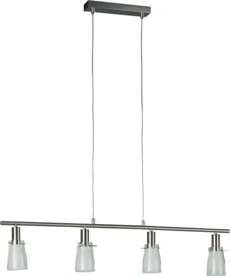 Produktbild von Massive Pendelleuchte 407181710, Festmontage, Chrom, Chrom, Glas, Metall, Glas, Metall, Schlafzimmer, Wohnzimmer
