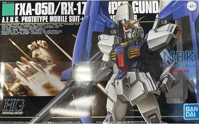 Obrázek produktu pro BANDAI BAN5055728 HG FXA-05D/RX-178 Super Gundam 14 cm