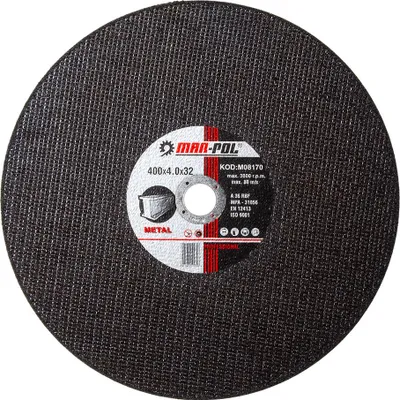 Obrázek produktu pro MAR-POL Kotouč řezný na ocel, kov, 400x4,0x32mm M08170