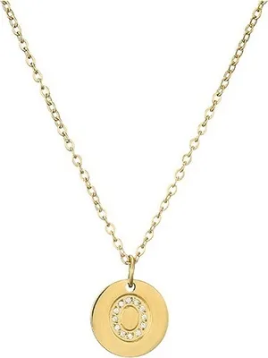 Image de Collier Alphabet Doré - O pour Tous KP21221