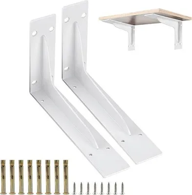 Immagine prodotto di Reggipiani pieghevoli - resistenti - 2 pezzi - bianco