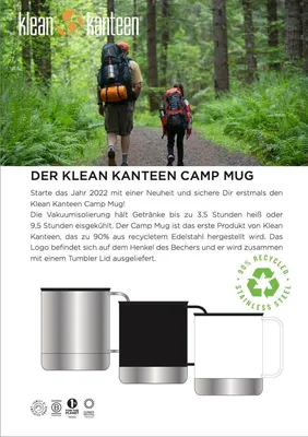 Immagine prodotto di Tazza da campeggio Kanteen® - Bianco