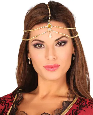Produktbild von 20er Jahre-Kopfschmuck Accessoire Fasching gold - Einheitsgröße