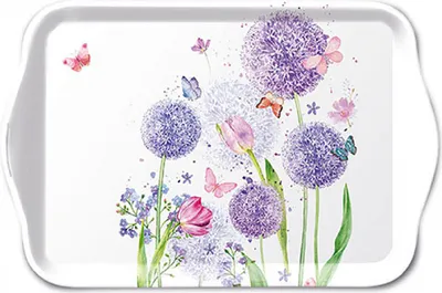 Produktbild von Ambiente Tablett Blumenschönheit 13x21cm