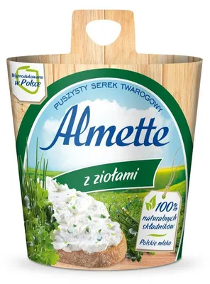 Zdjęcie produktu dla Serek Almette twarogowy z ziołami 150 g