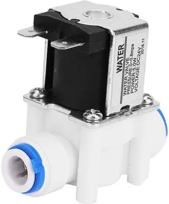 Produktbild von Elektrisches Magnetventil 24V - Für Wasserreinigung - Kupfer - Magnetventil 3/8
