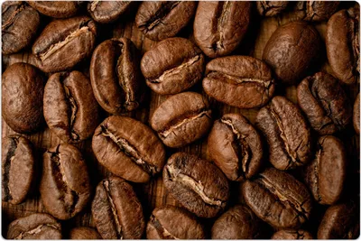 Produktbild von Küchenmatte 120x180 cm Vinylmatte Bodenmatte Dekoration - Kaffee Bohnen Samen
