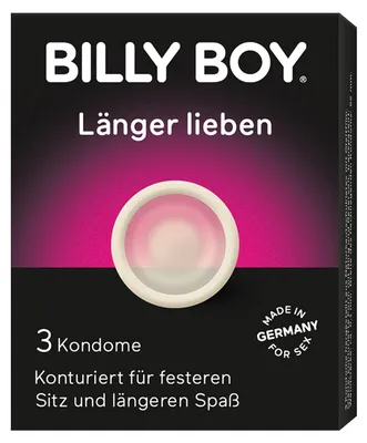 Productafbeelding van Billy Boy - Love Longer - 3 condooms